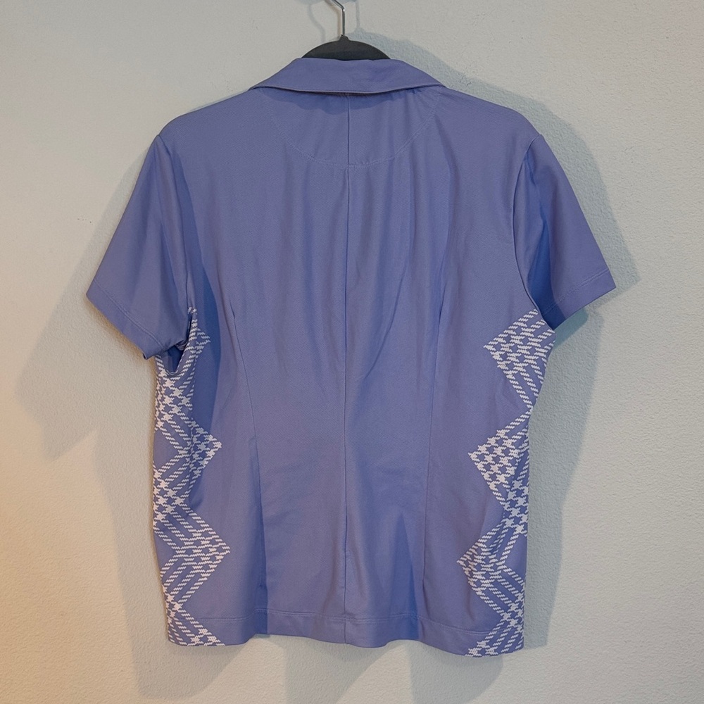 Nike Women's Purple Dry Fit Golf Polo Shirt: L - Picture 7 of 16
